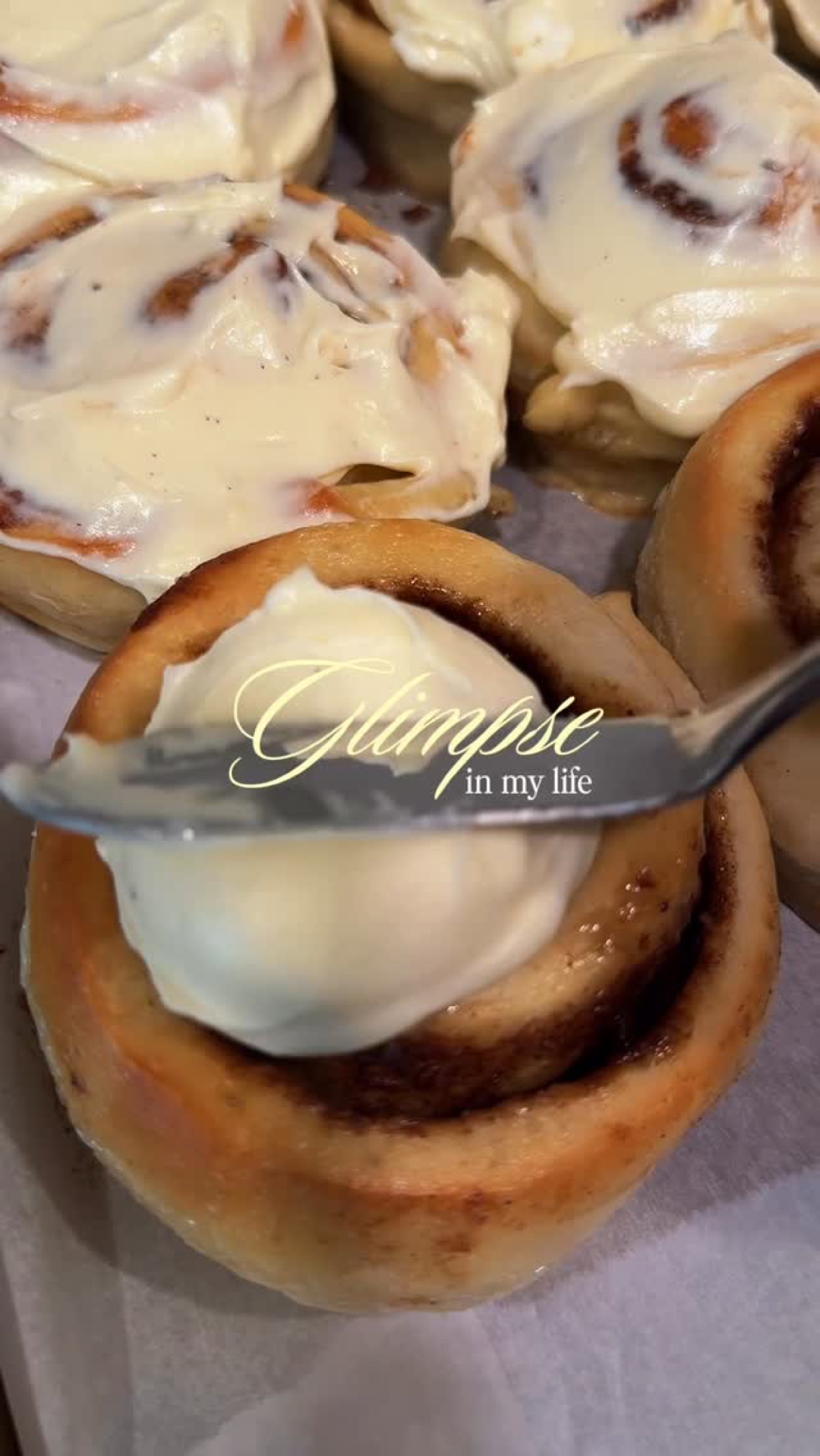 Homemade cinnamon rolls