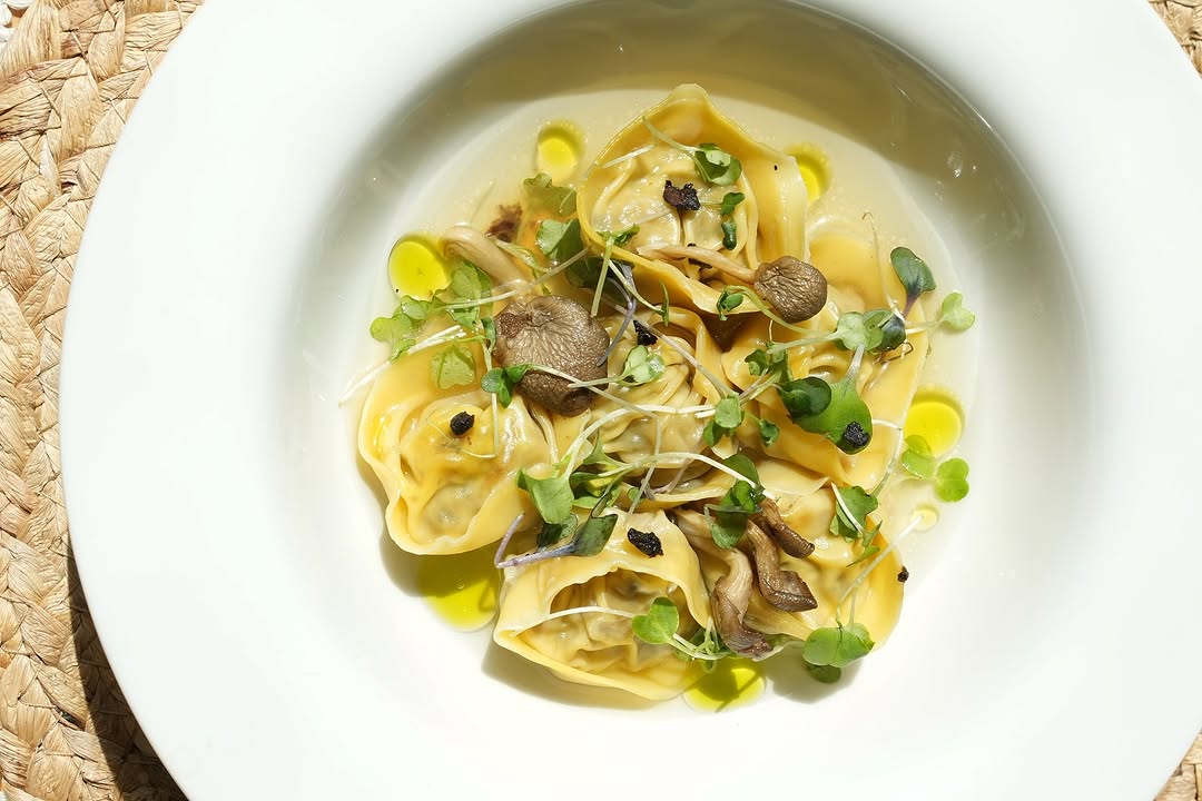 Duck tortellini by Chef Dorothy