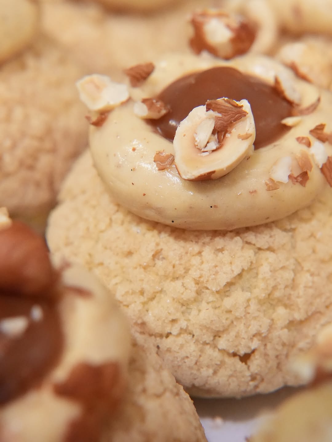 Hazelnut choux pastry