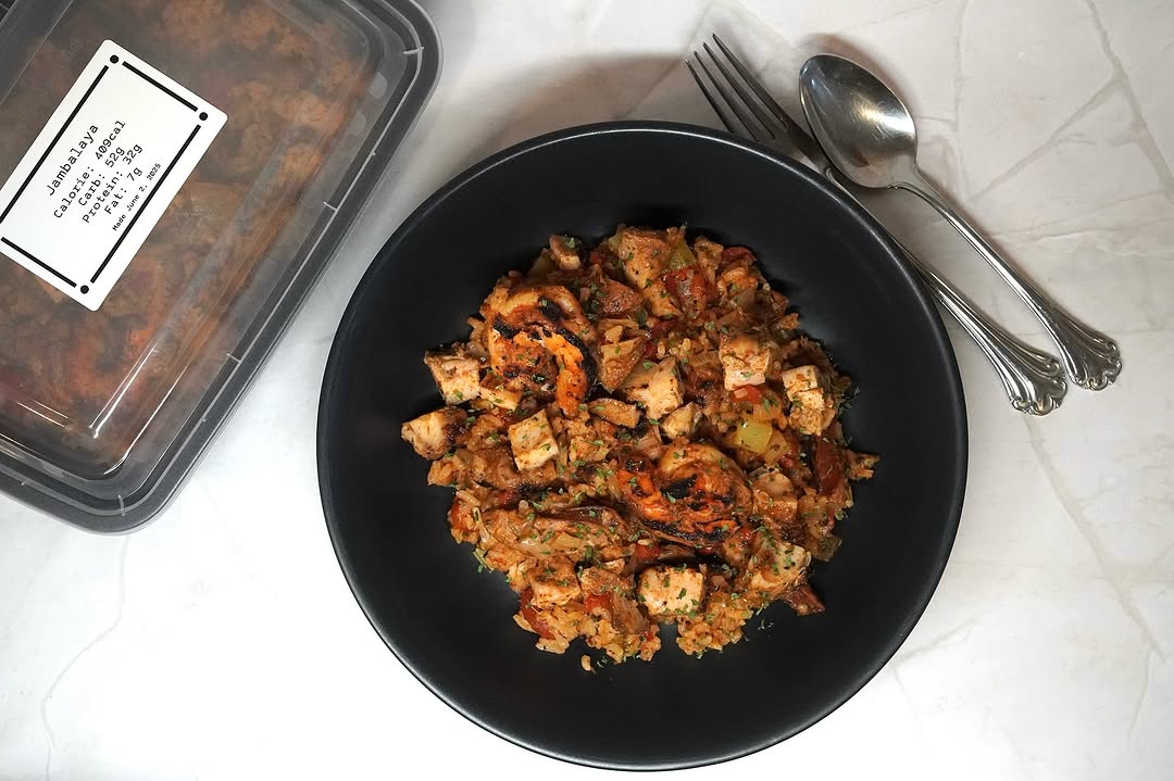 Jambalaya with andouille sausage