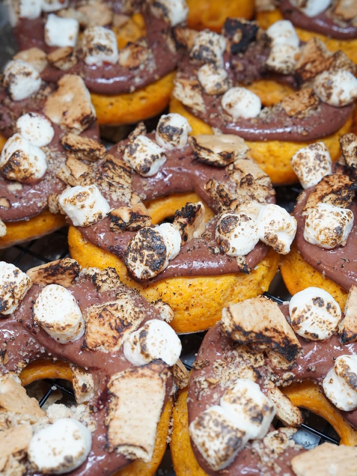 S'mores protein donuts