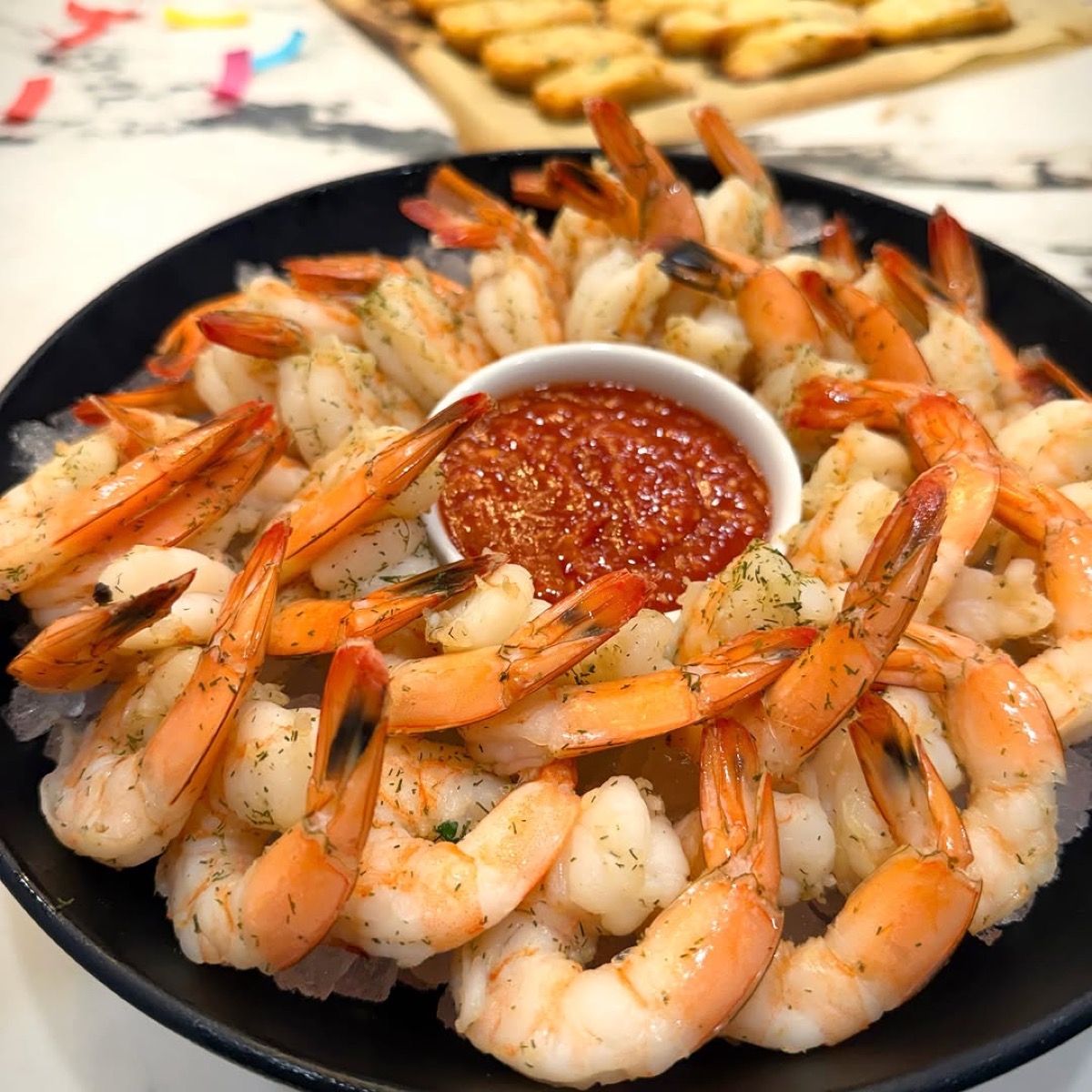 Private chef dinner prepared by Chef Dorothy in a home kitchen